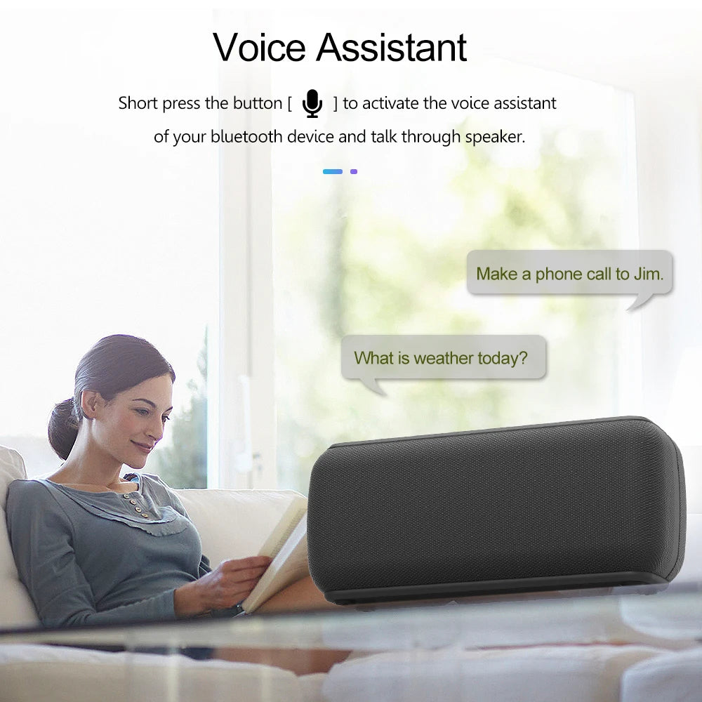 XDOBO X8 Portable 60W Bluetooth Speakers 6600mAh Wireless Bass Subwoofer Sound Box IPX5 Waterproof TWS Boombox