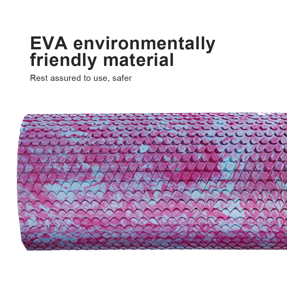 EVA Foam Roller Body Massager Solid Massage Point Roller 30cm Massage Foam Roller Yoga Roller for Muscle Relaxing
