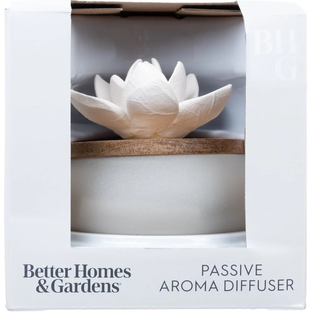 3 Pack Wicking Ceramic Flower Diffuser Aromatherapy Essential Oil Fragrance Home Decor No Water Needed Custom Blends Air