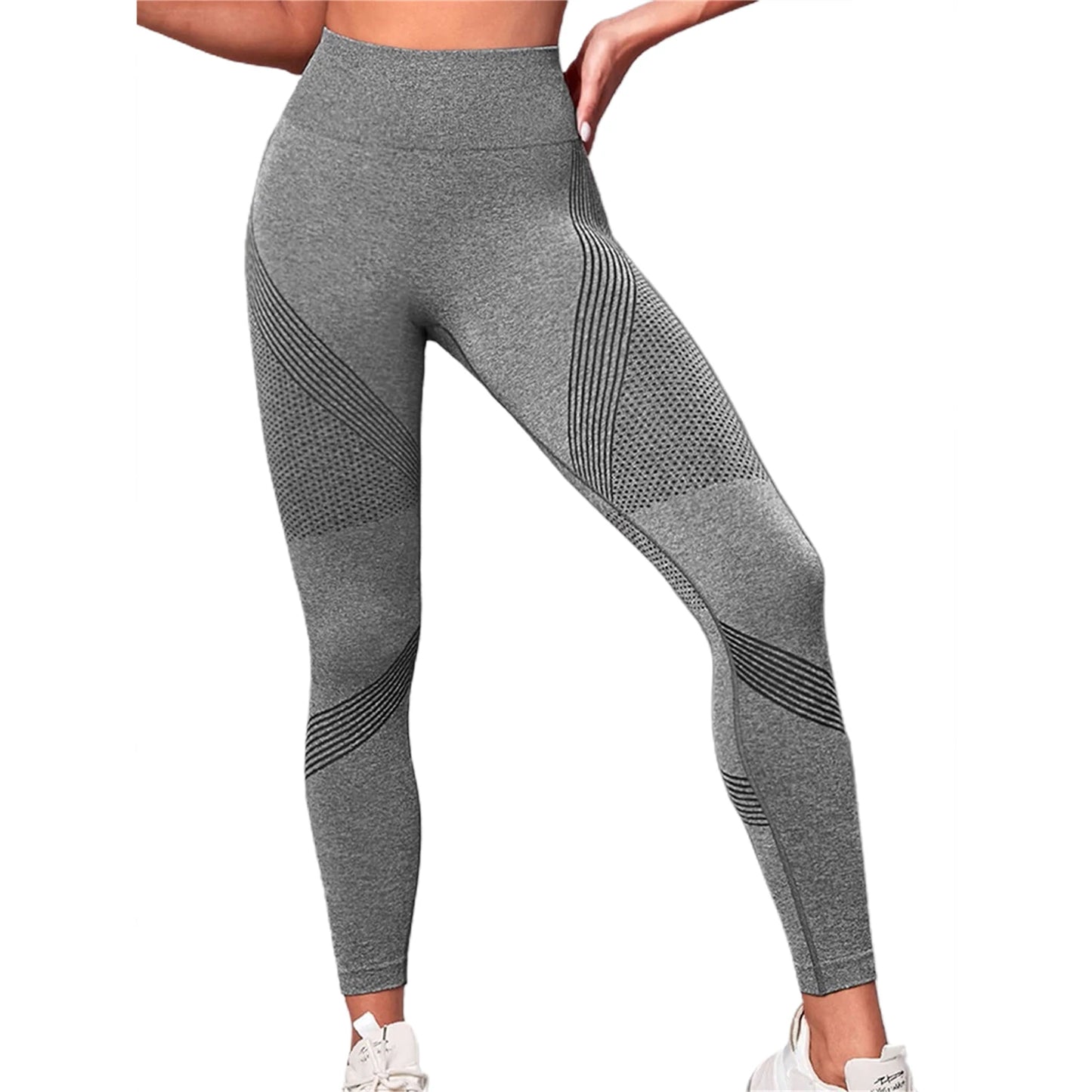 High Waist Compression Leggings with Butt Lift Technology