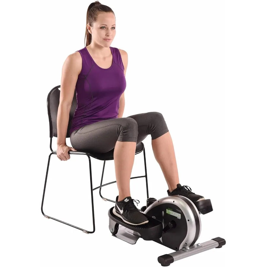 Stamina Inmotion Compact Strider Foot Exercise Machine Under Desk Elliptical Standing or Seated Elliptical Fitness Equipment