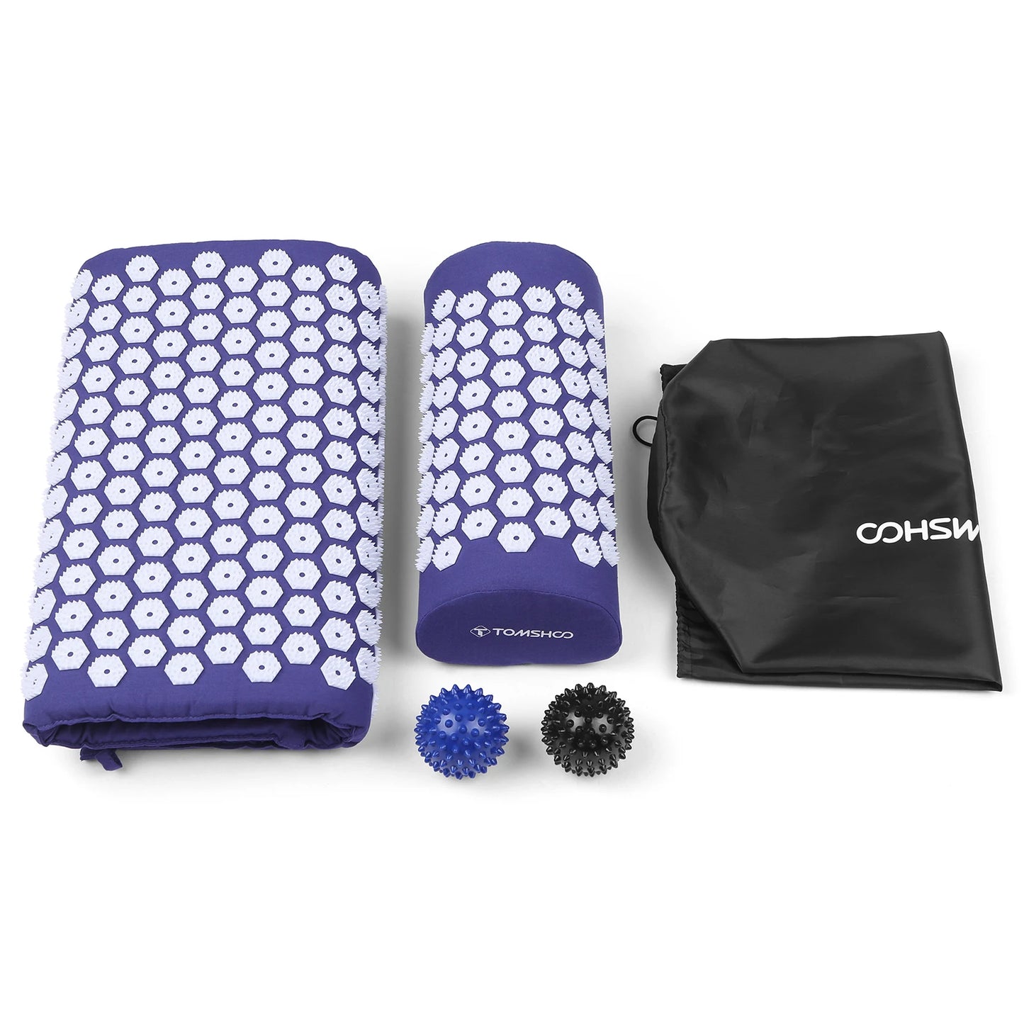 1 Set Massager Cushion Massage Yoga Mat Acupressure Set