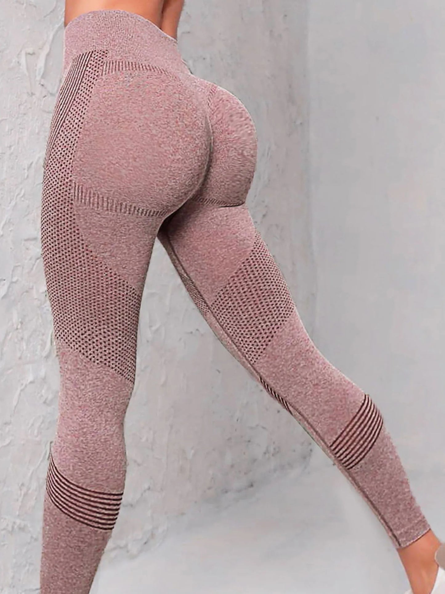 High Waist Compression Leggings with Butt Lift Technology