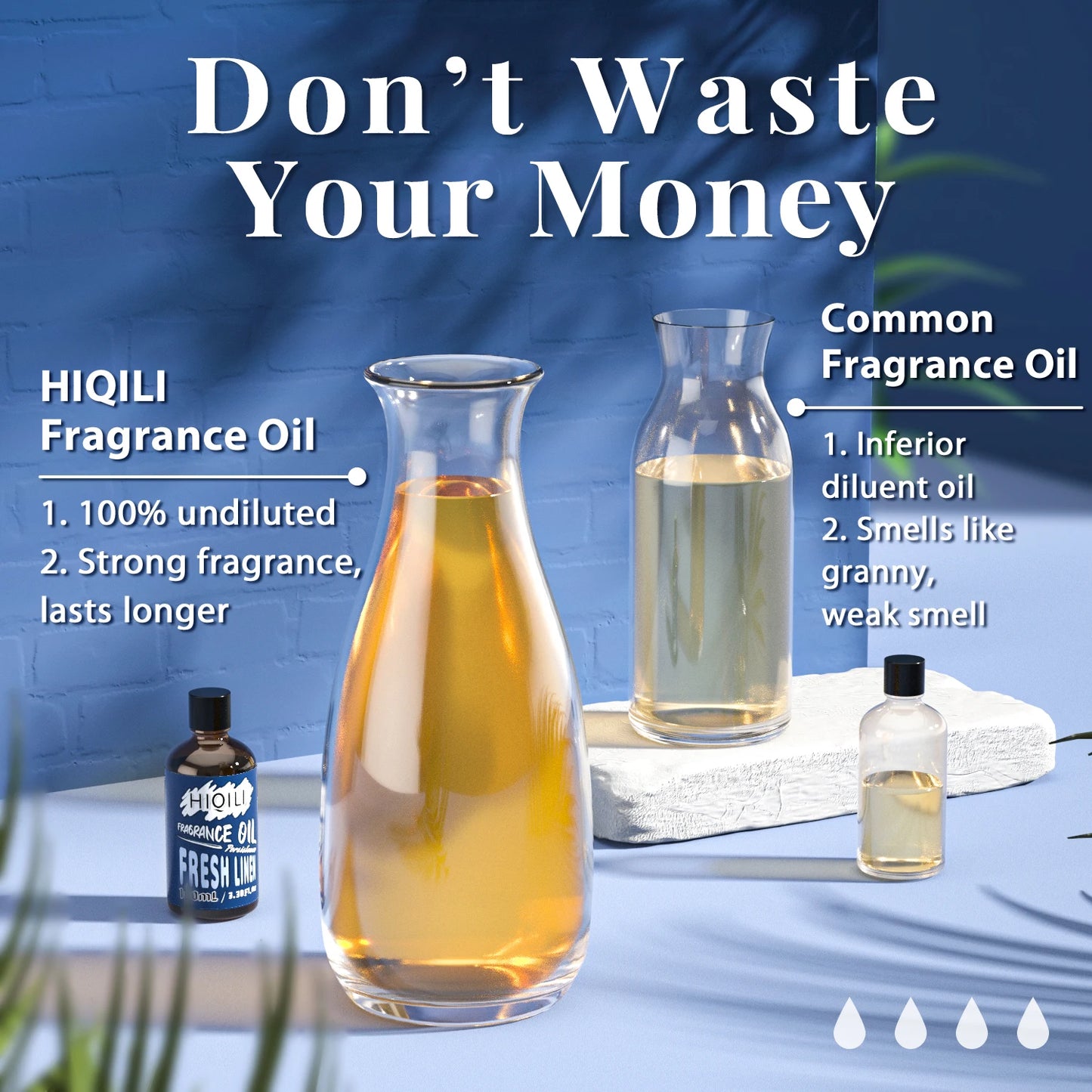 Fresh Linen Fragrance Oils HIQILI 100ML Pure Aroma Oil