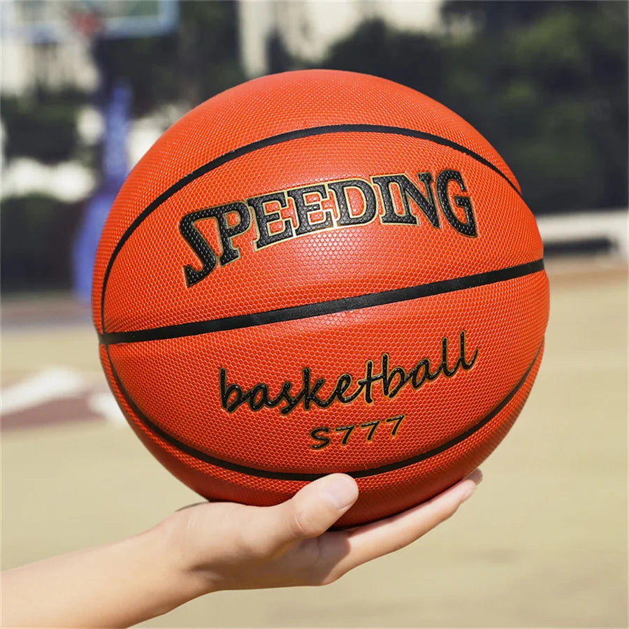 Professional Basketball Ball PU Non Slip Outdoor Indoor Training Competition Team Standard Ball