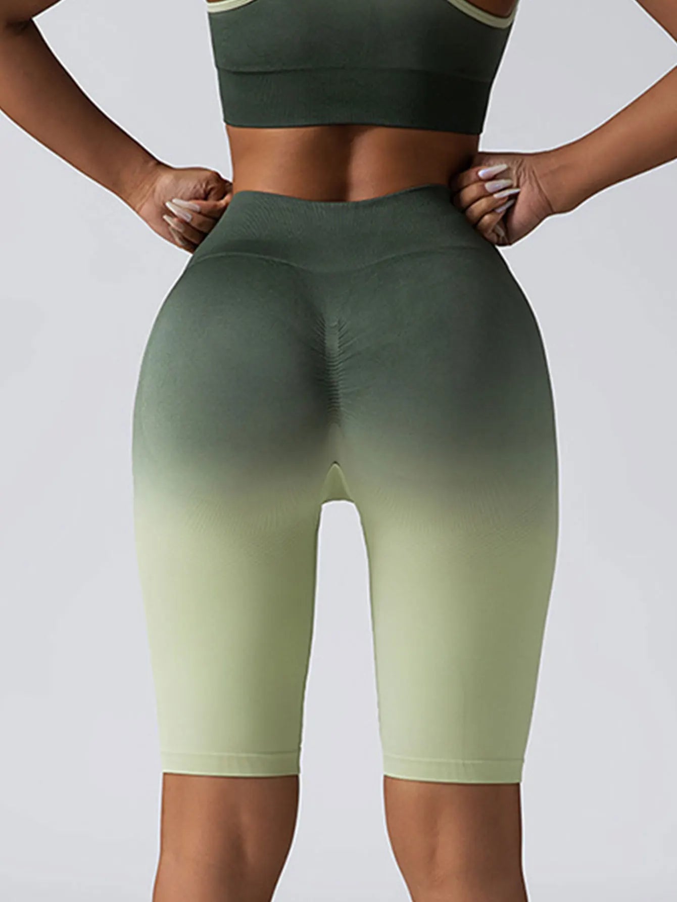 3 Pack US Local Women's Yoga Fitness Yoga Shorts Tummy Control