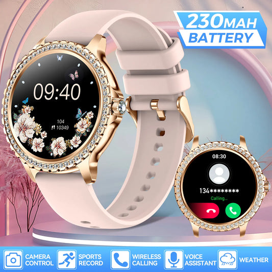 LaNikar 2024 New I58 Smart Watch Women HD Screen Fashion Sports
