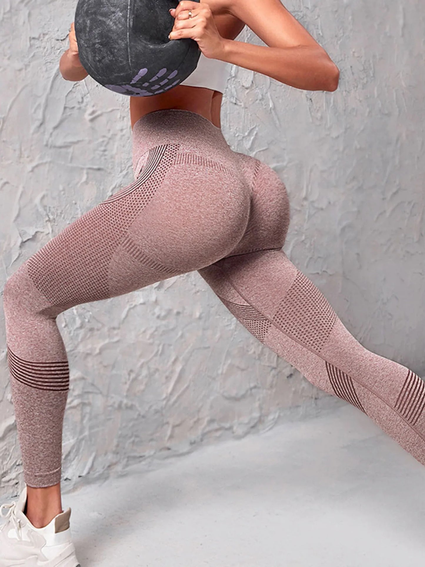 High Waist Compression Leggings with Butt Lift Technology