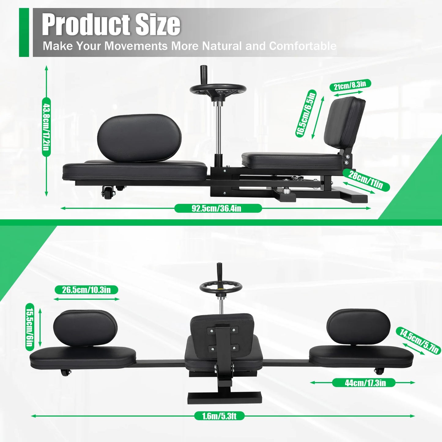 220lbs Pro Leg Stretcher Yoga Split Stretching Machine