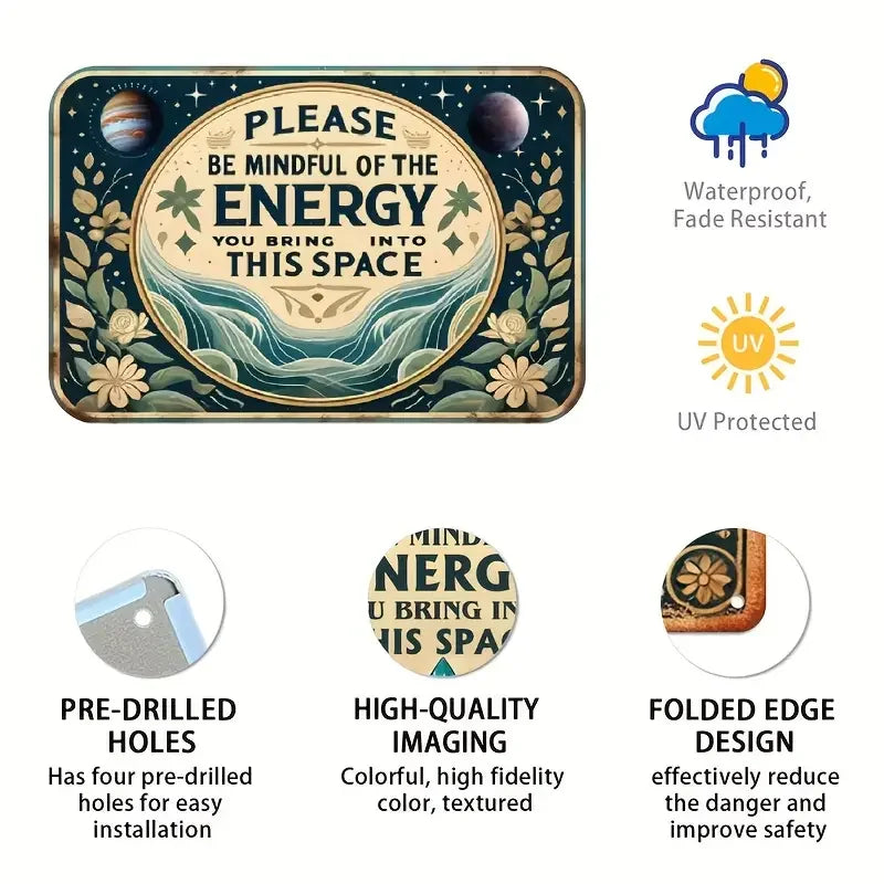 Room Decor A Retro Style Metal Sign For Your Space