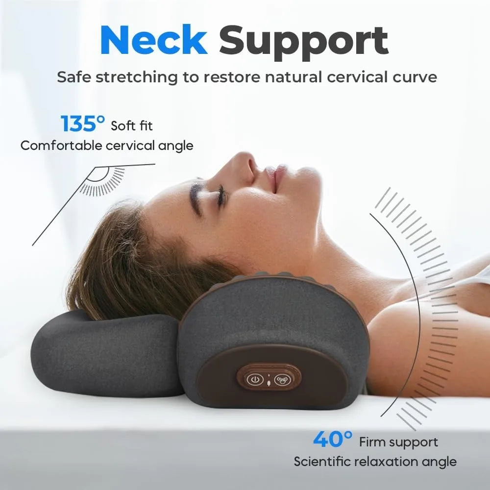 Okayso Pillow Massage Neck Hump, Okayso 3-in-1 Neck Massage Pillow, Heated Massage Neck Pillow, Memory Foam Pillows