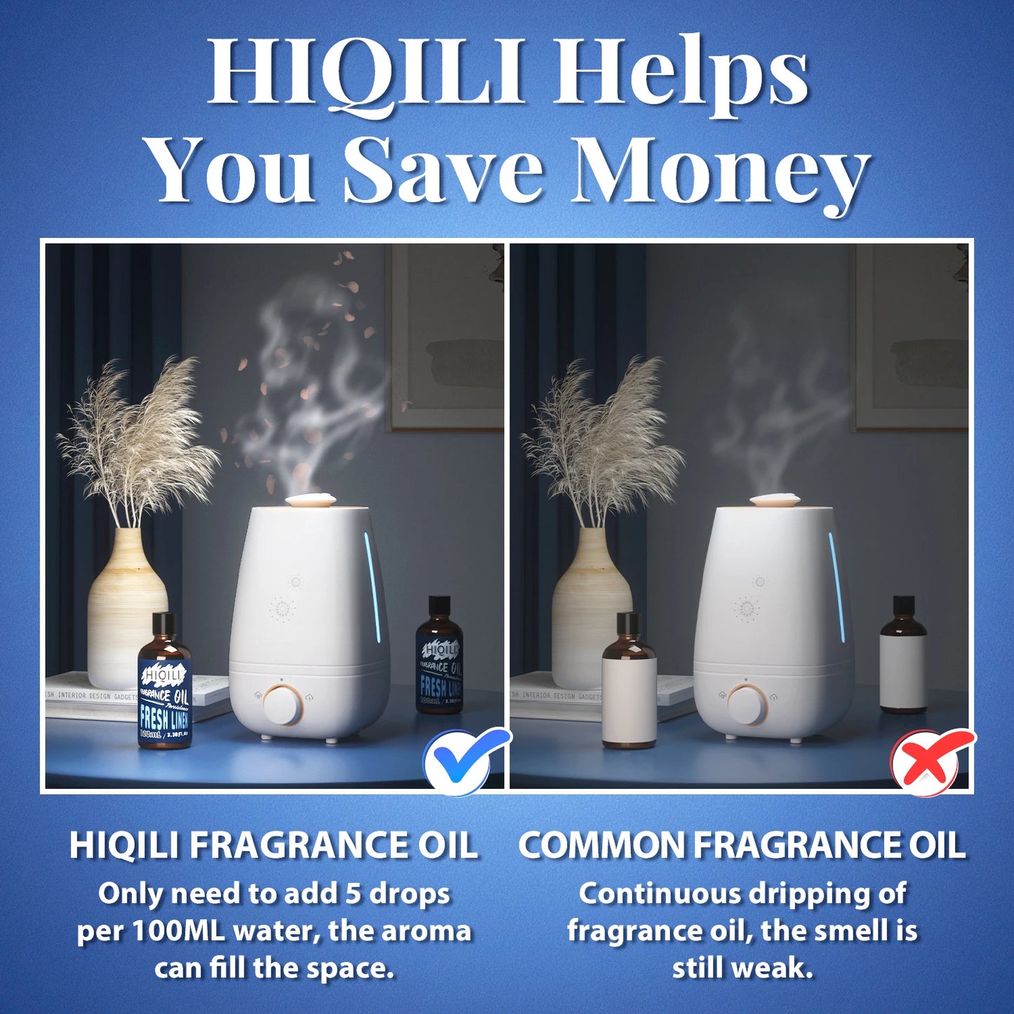 Fresh Linen Fragrance Oils HIQILI 100ML Pure Aroma Oil