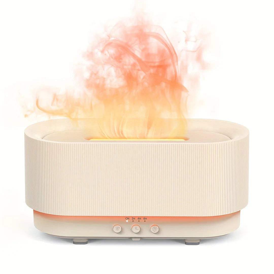 SEJOY 300ml Humidifier for Office Home Flame Aromatherapy Humidifier Ultrasonic Technology Essential Oil Aromatherapy Diffuser