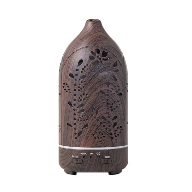 Ultrasonic Essential Oil Diffuser with LED lights 100ml Water Tank Adjustable Cool Mist Modes for Aromatherapy and Humidifying