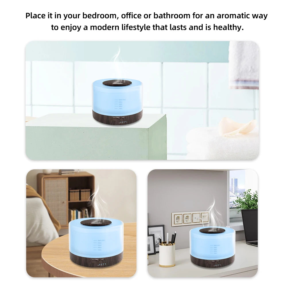 Home Spa Essential Large 16.9oz Oil Aroma Diffuser