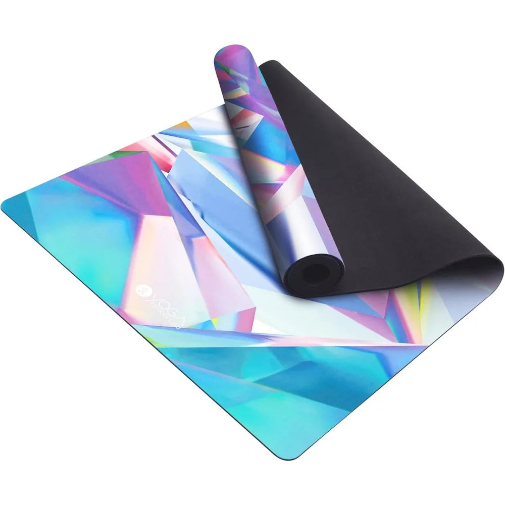Combined yoga mat | 2 in 1 mat + towel  Ideal for hot yoga, power, hot yoga, sweat studio quality | carry belt included!