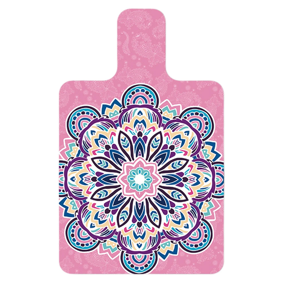 Rubber Yoga Meditation Pad Anti-Slip Fitness Mat Portable