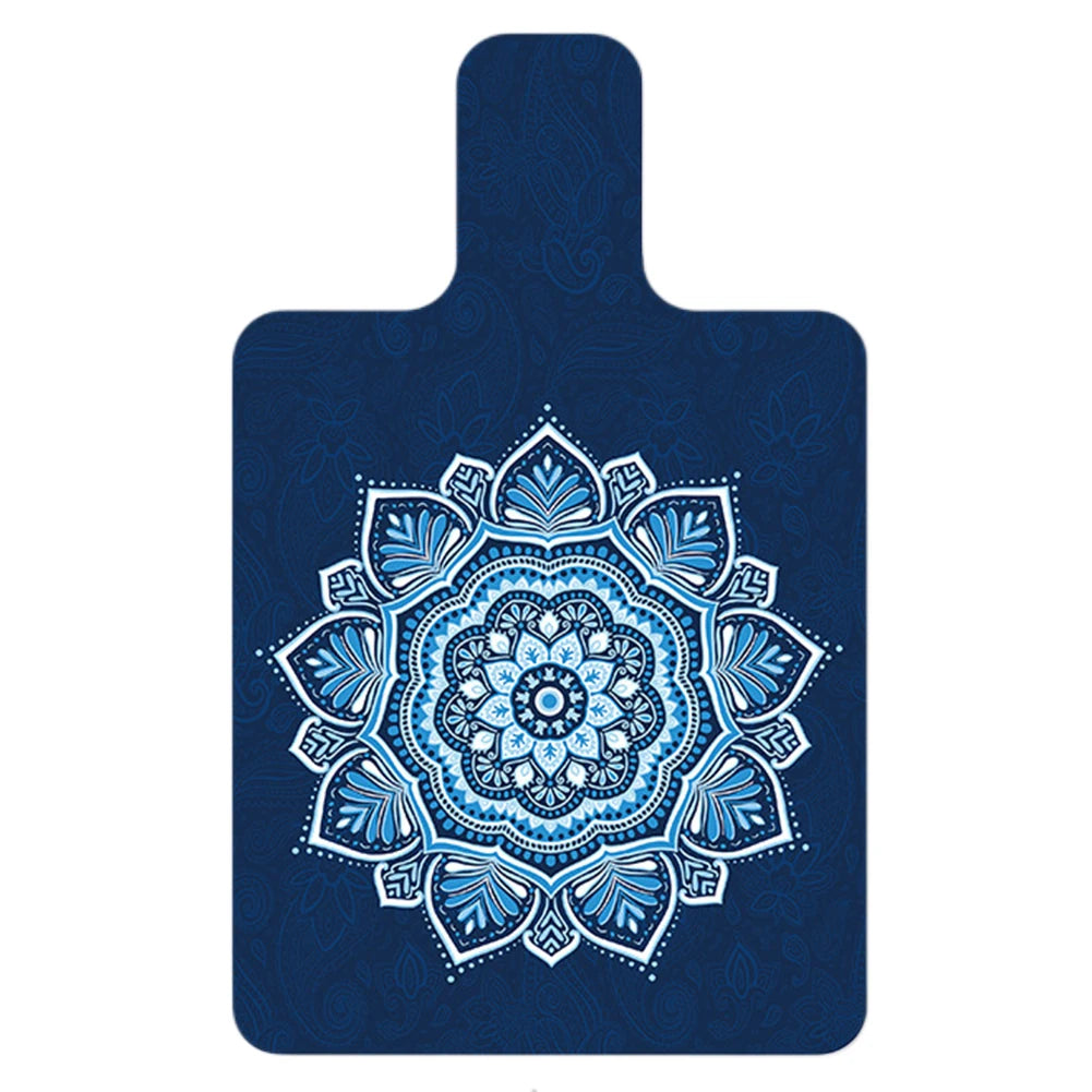 Rubber Yoga Meditation Pad Anti-Slip Fitness Mat Portable
