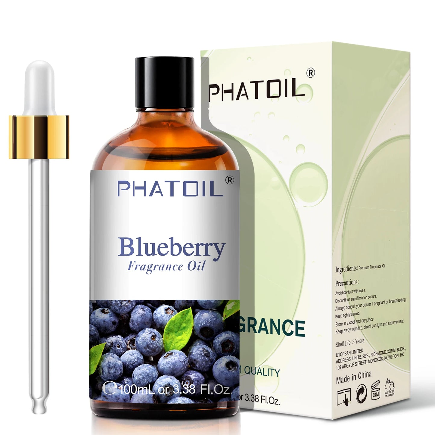 PHATOIL 100ML Coconut Peach Blueberry Mango Fragrance Oil Apple Banana Grape Lemon Aroma Oil for Oil Diffuser Soap Candle Making