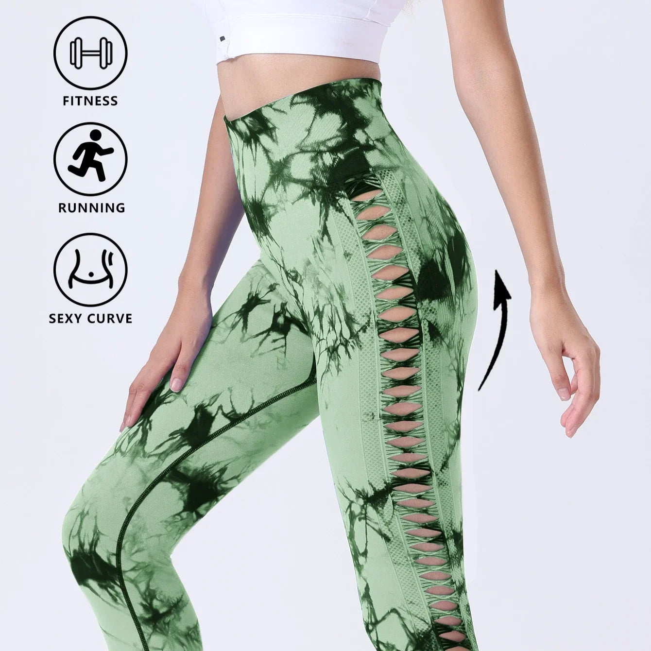 US Warehouse Seamless Yoga Pants Women Sport Leggings