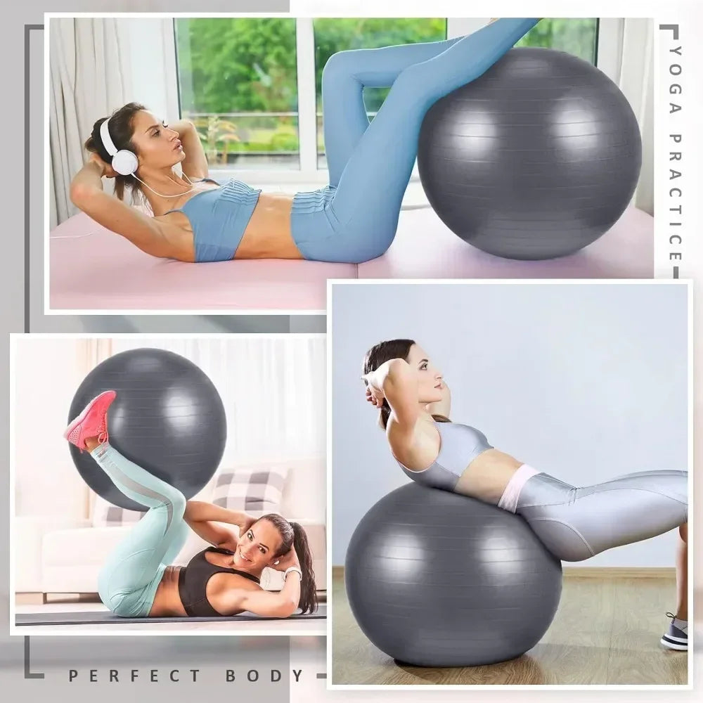 10 Pcs Yoga Starter Kit Include Yoga Mat, Blocks, Strap, Ball, Bands