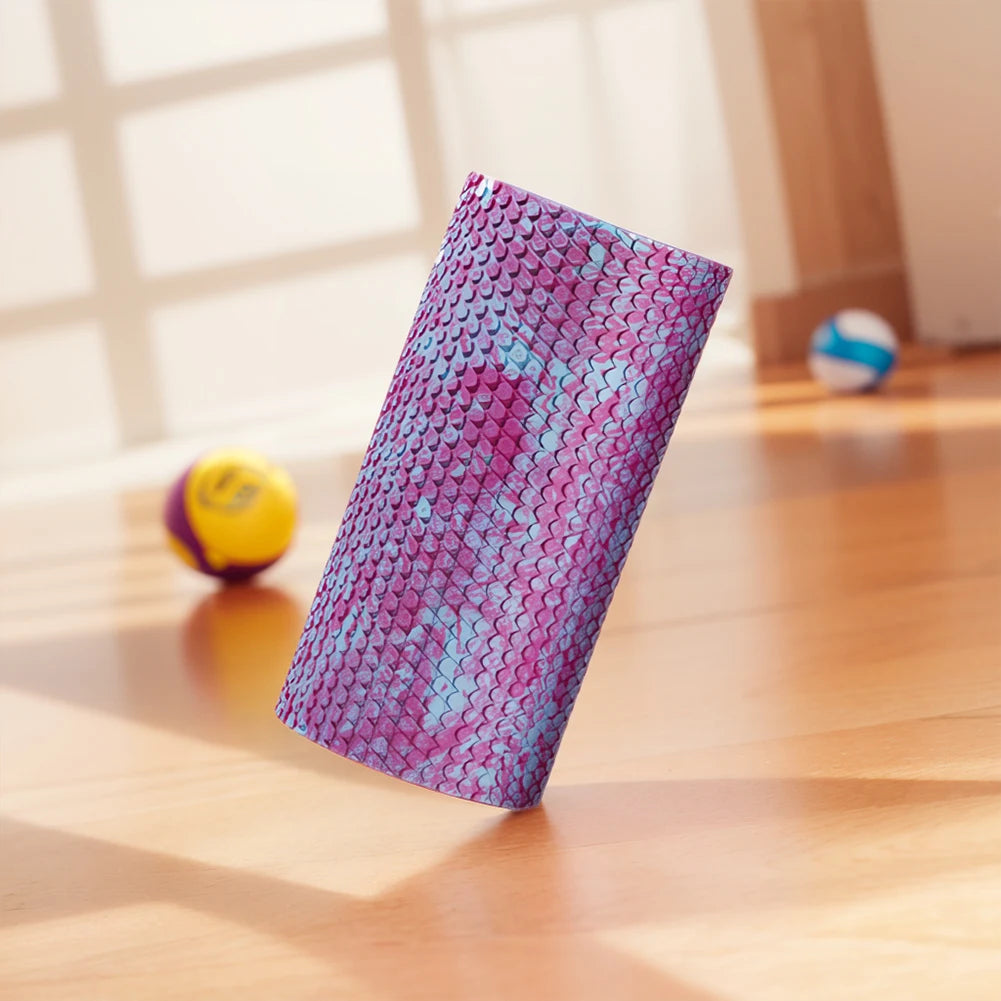 EVA Foam Roller Body Massager Solid Massage Point Roller 30cm Massage Foam Roller Yoga Roller for Muscle Relaxing
