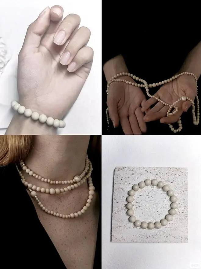720pcs Natural Stone 6mm Beads, 24 Styles Portable Box Style, Suitable For DIY Beginners And Adults