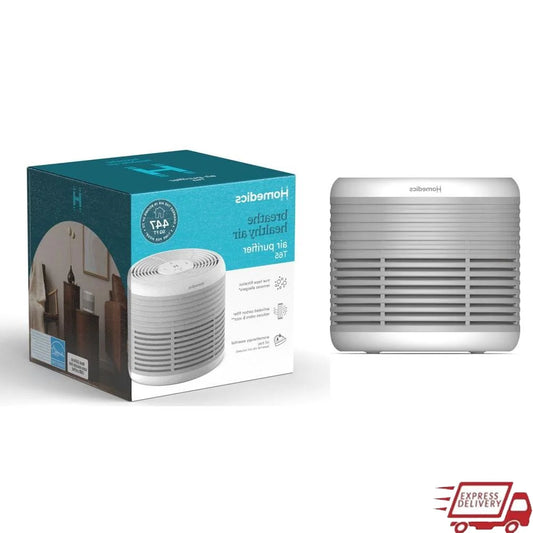 3 In 1 Air Purifier True HEPA Filter 360 Degree Odor Reducing Home Office 447 Sq Ft Whisper Quiet