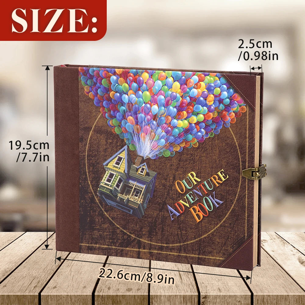 146 Page DIY Adventure Book Handmade Photo Album Scrapbook