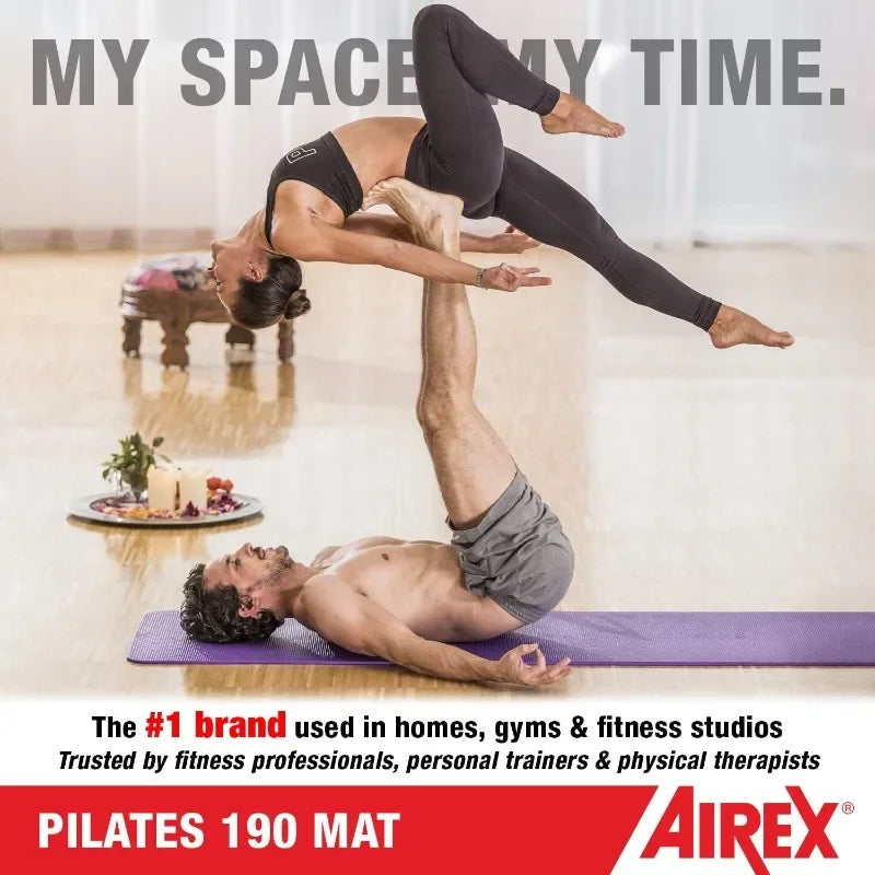 AIREX Pilates 190 Exercise Mat Pilates for Yoga, Physical Therapy, Rehabilitation, Balance & Stability Exercises