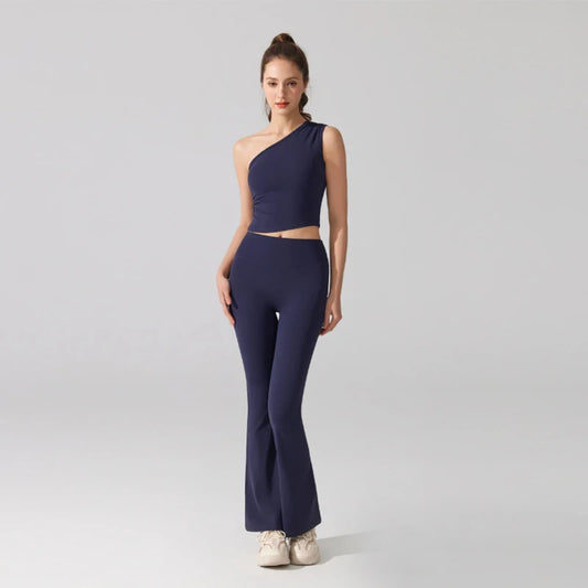 Two Pieces Fitness Yoga Set Women Solid Color Buttery Soft Gym Suit Breathable Quick Dry Workout Clothes Female Sportswear