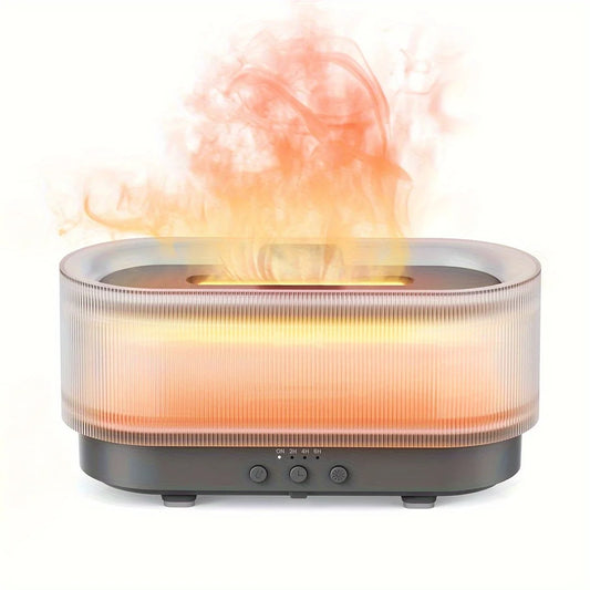 SEJOY 300ml Humidifier for Office Home Flame Aromatherapy Humidifier Ultrasonic Technology Essential Oil Aromatherapy Diffuser