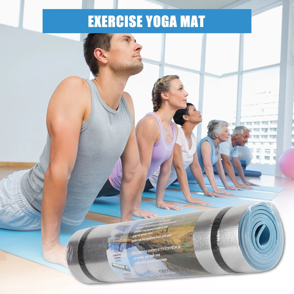 6mm Thick EVA Yoga Mat Moisture-proof Outdoor Camping Picnic Mat 71x20 inch
