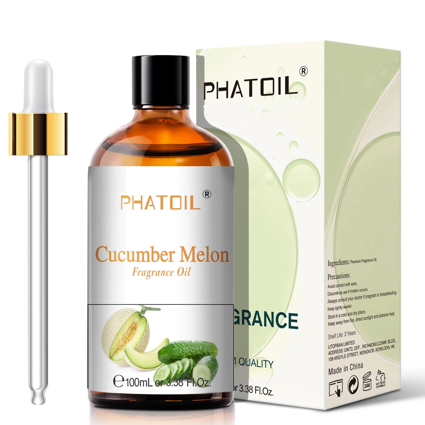 PHATOIL 100ML Coconut Peach Blueberry Mango Fragrance Oil Apple Banana Grape Lemon Aroma Oil for Oil Diffuser Soap Candle Making