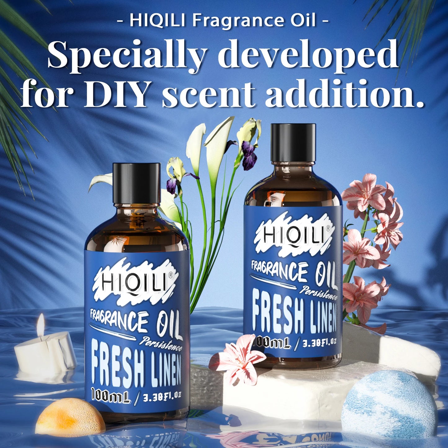 Fresh Linen Fragrance Oils HIQILI 100ML Pure Aroma Oil