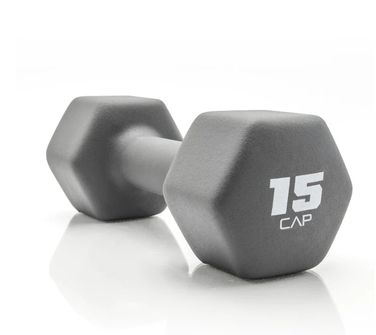 2/3/5/8/10/12/15 lb Rubber Dumbbells for Home Gym Use