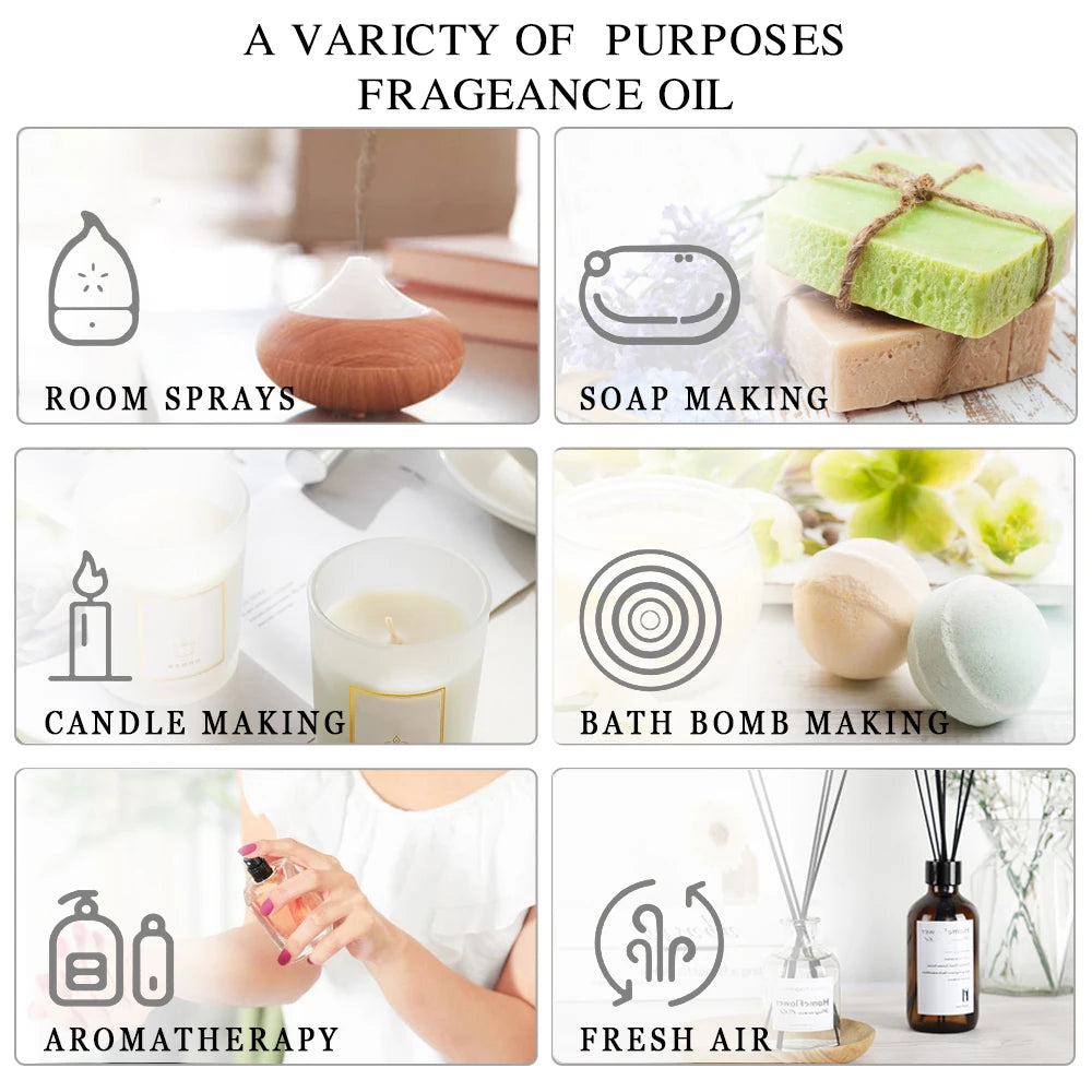 Mayjam 20 Bottles Essential Oils Kit Set Lavender Jasmine Eucalyptus Vanilla Sandalwood Sweet Orange Geranium Patchouli