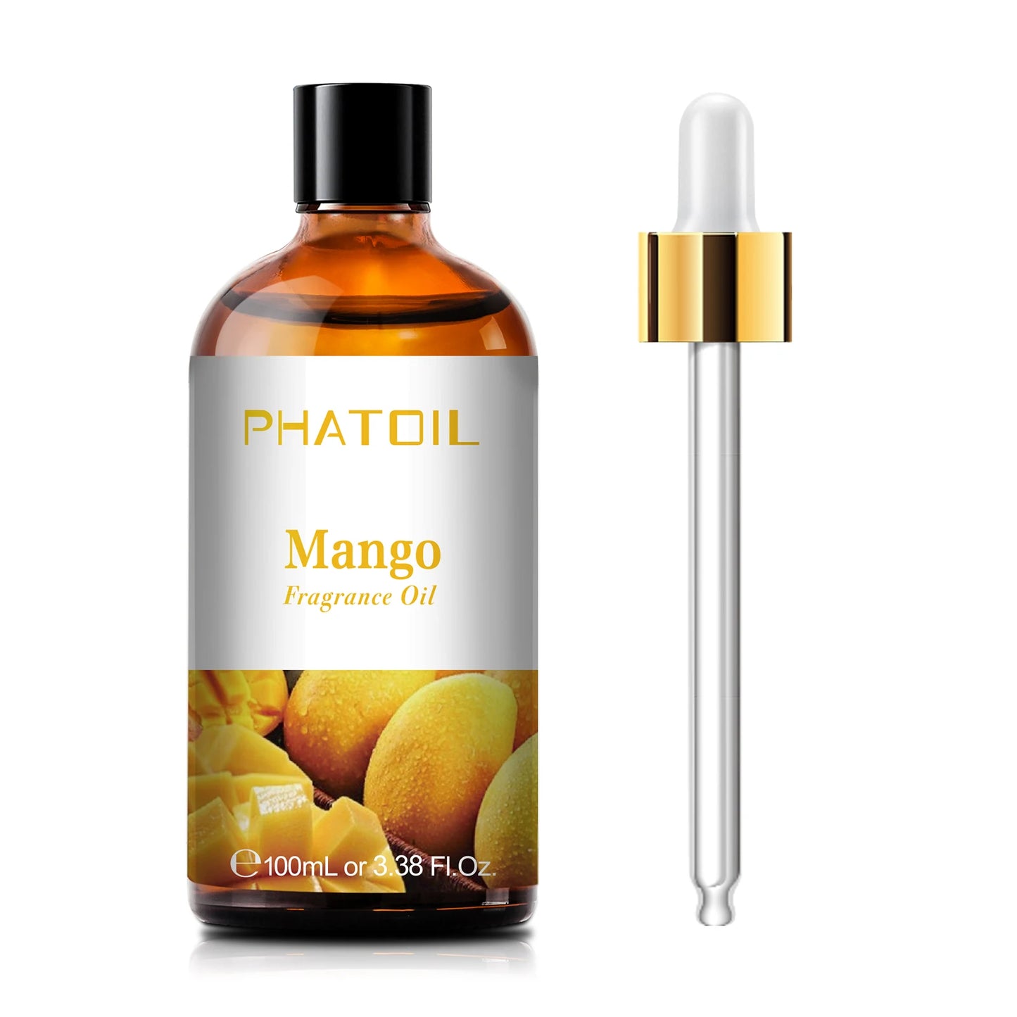 PHATOIL 100ML Coconut Peach Blueberry Mango Fragrance Oil Apple Banana Grape Lemon Aroma Oil for Oil Diffuser Soap Candle Making