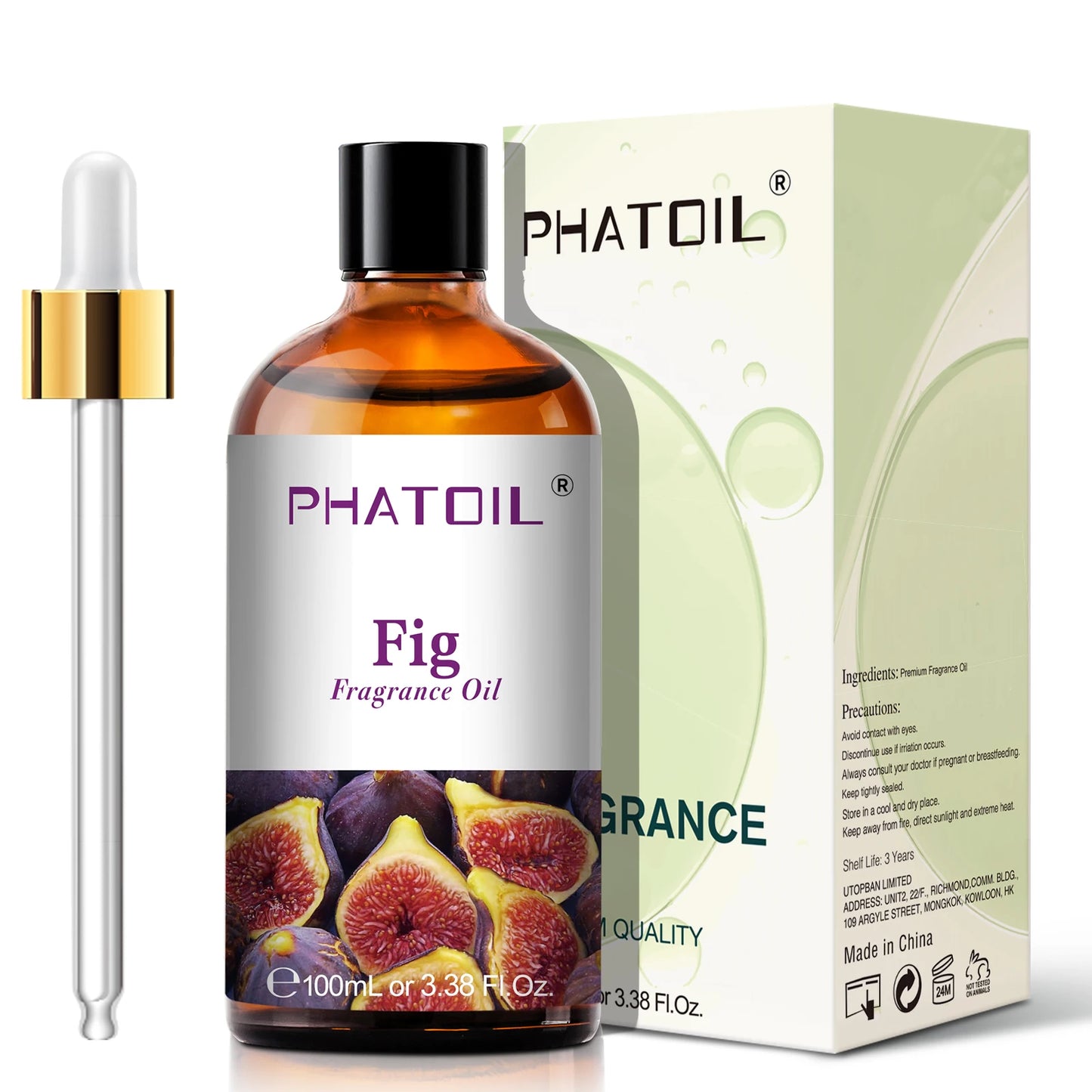 PHATOIL 100ML Coconut Peach Blueberry Mango Fragrance Oil Apple Banana Grape Lemon Aroma Oil for Oil Diffuser Soap Candle Making