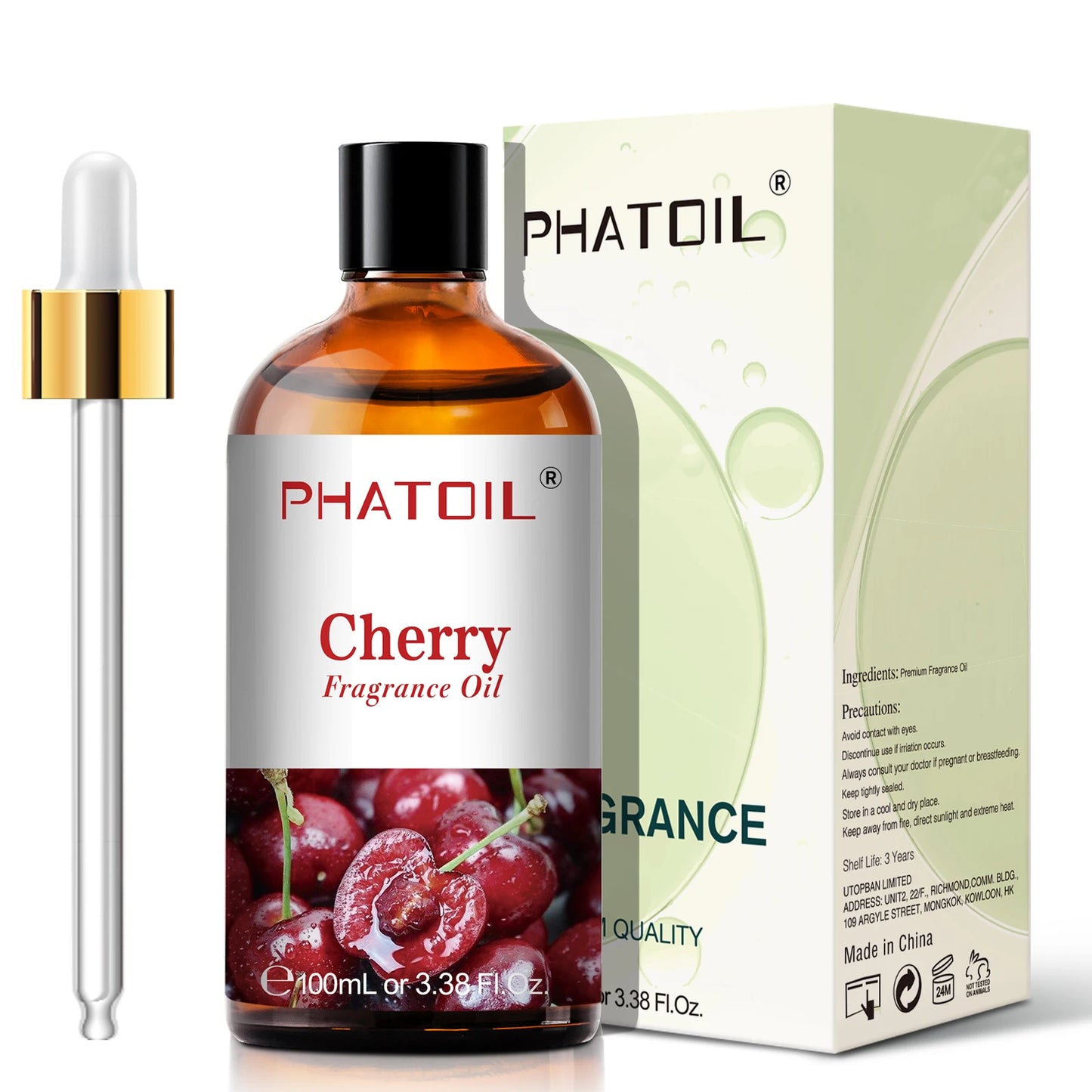PHATOIL 100ML Coconut Peach Blueberry Mango Fragrance Oil Apple Banana Grape Lemon Aroma Oil for Oil Diffuser Soap Candle Making