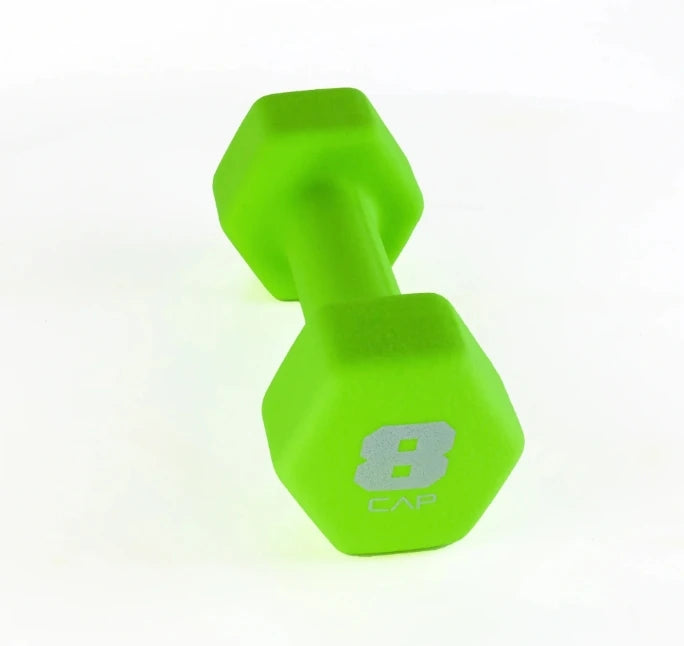 2/3/5/8/10/12/15 lb Rubber Dumbbells for Home Gym Use
