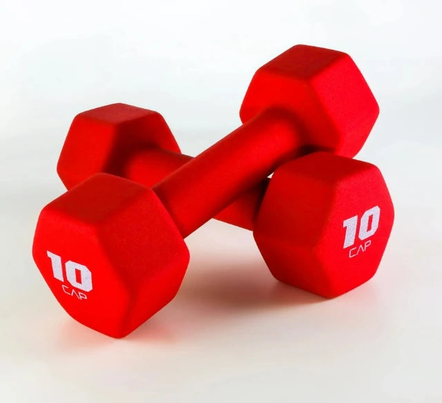 2/3/5/8/10/12/15 lb Rubber Dumbbells for Home Gym Use
